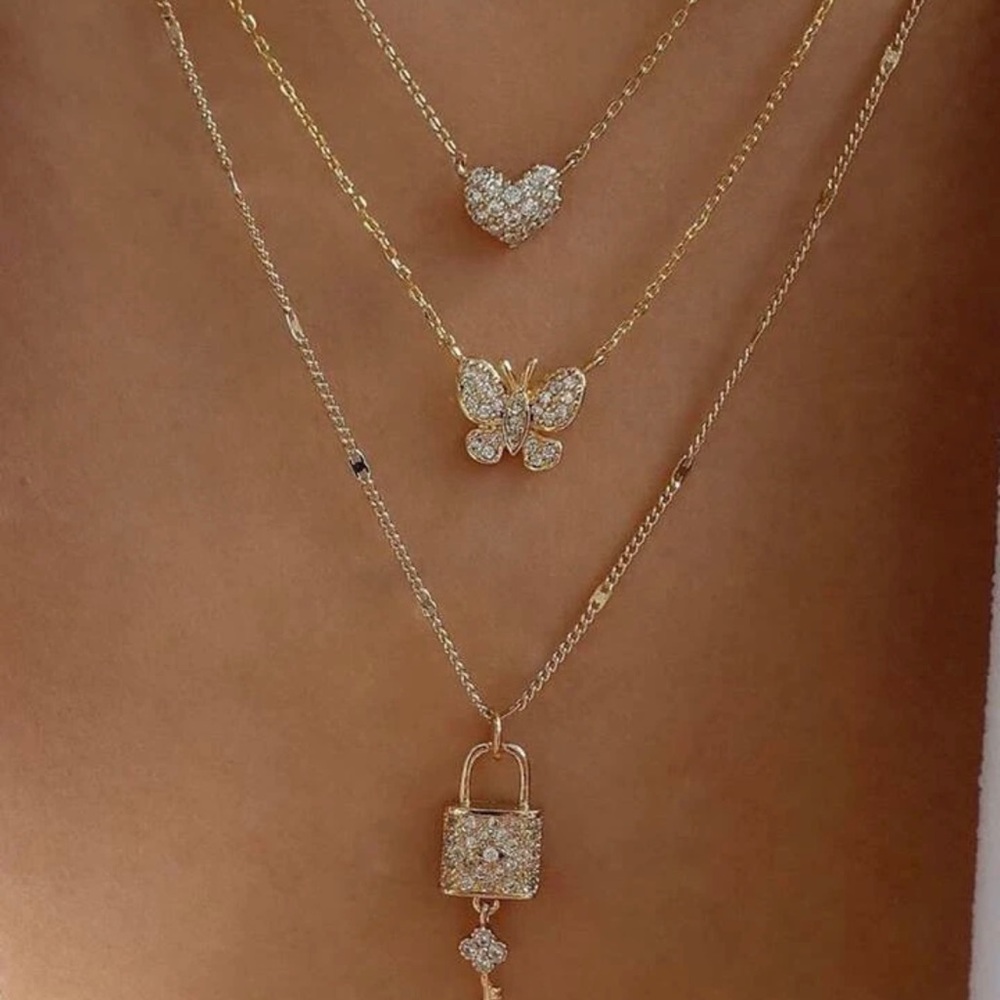 Layered necklace